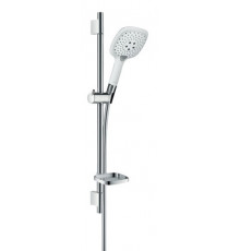 Душевой набор Hansgrohe Raindance Select E 150 3jet / UnicaS Puro 0,65 м, хром-белый (27856400)