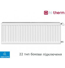 Сталевий радіатор Hi-Therm 22 тип 300х2400 бокове підключення