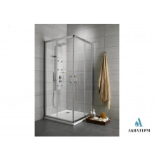 Душевая кабина RADAWAY Premium Plus C 90×90×190 профиль хром