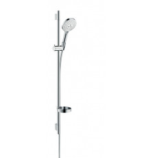 Душевой набор Hansgrohe Raindance Select S 120 3jet / Unica 0,90 м, хром-белый (26631400)