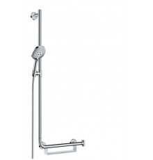 Душевой набор Hansgrohe Raindance Select S 120 / штанга Unica Comfort 1,10 м, левосторонний, хром (26324000)