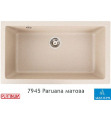 Гранітна кухонна мийка Platinum 7945 Paruana матова Сафарі