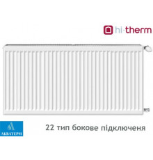 Сталевий радіатор Hi-Therm 22 тип 500х800 бокове підключення