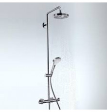 Душевая система с термостатом Hansgrohe Croma Select S 180 2 jet Showerpipe 27253400 (белый цвет)