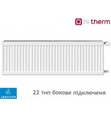 Стальной радиатор Hi-Therm 22 тип 200х500 боковое подключение