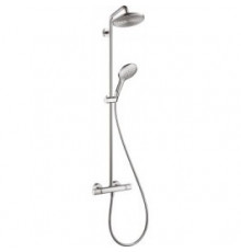 Душевая система с термостатом Hansgrohe Raindense Select S 240 Showerpipe 27115000